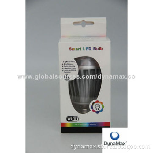 Smart Wi-Fi LED Bulbs, Used in Home Wireless Automation Systems, Wi-Fi Control, iOS/Android